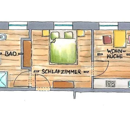 Moselgarten - Goldschlaefchen Apartamento